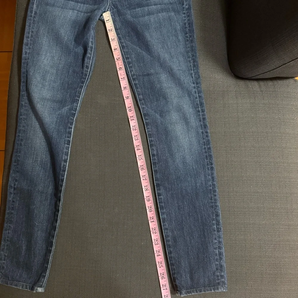 7 For All Mankind ‘Gwenevere’ Skinny Jeans Waist Size 25 - Picture 7 of 12